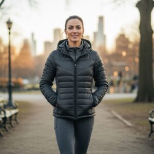 Puffer Jacket – Insulated Outdoor Sports Jacket