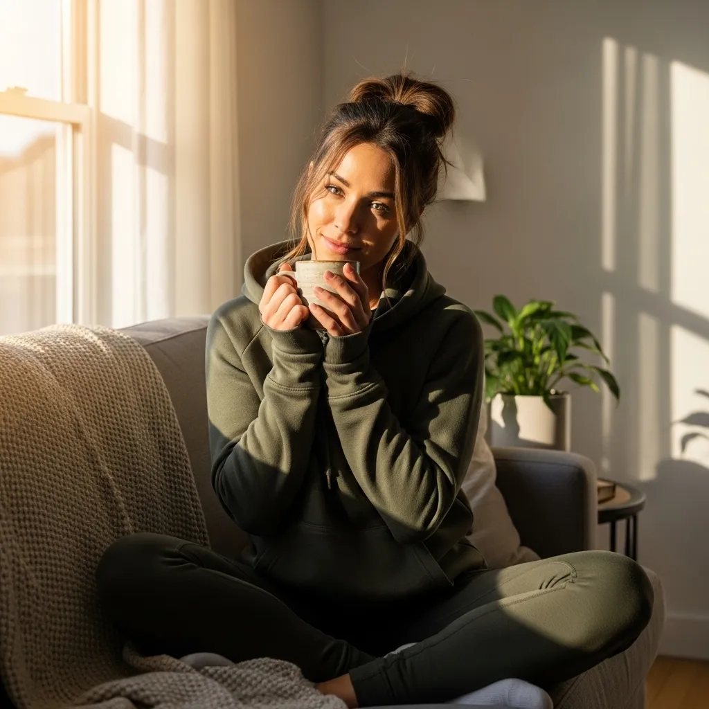 Olive Green Classic Unisex Hoodie - Image 6