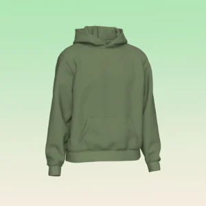 Olive Green Classic Unisex Hoodie